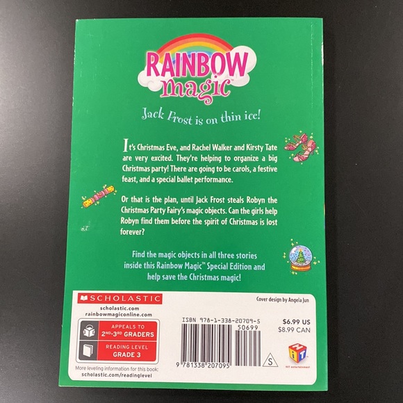 Rainbow Magic Special Edition: Robyn the Christmas Party Fairy - Paperback Novel - Picture 2 of 4